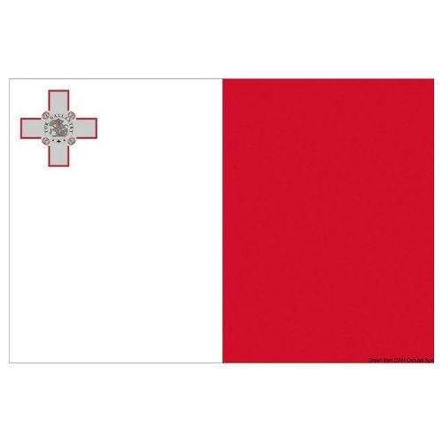 Bandiera Malta 20 x 30 cm 35.439.01