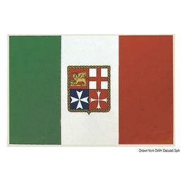 Bandiera adesiva Italia 20 x 30 cm 35.452.81