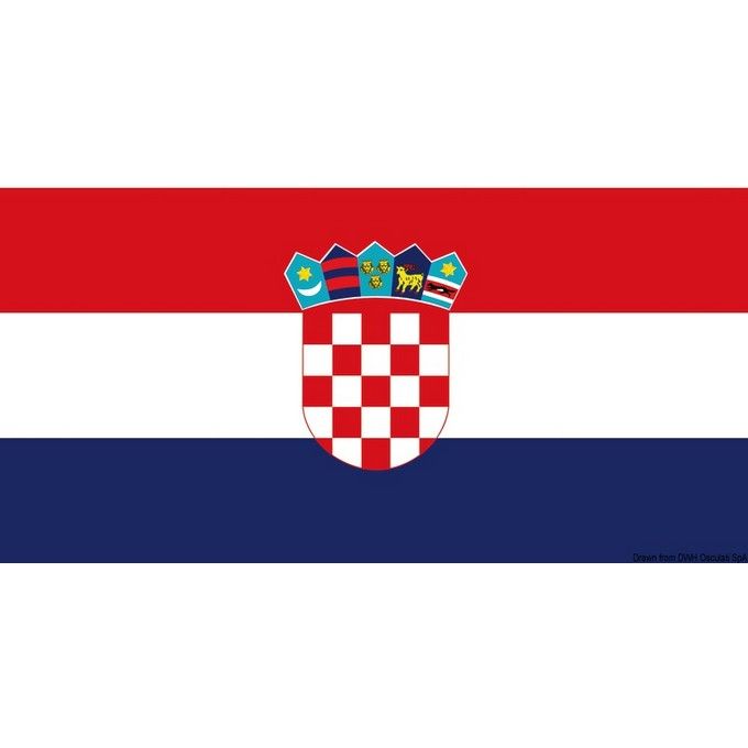 Bandiera Croazia 20 X