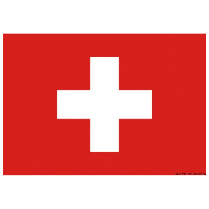 Bandiera Svizzera 30 x 45 cm 35.458.02