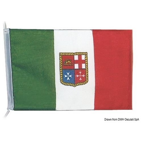 Bandiera poliestere Italia 20 x 30 cm 35.459.01