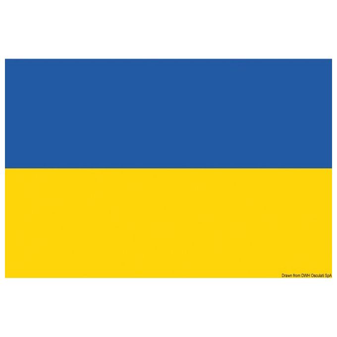 Bandiera Ucraina 30 x 45 cm 35.462.02