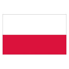 bandiera polonia 20x30cm poliestere nautica camper colori indelebili 35.463.01