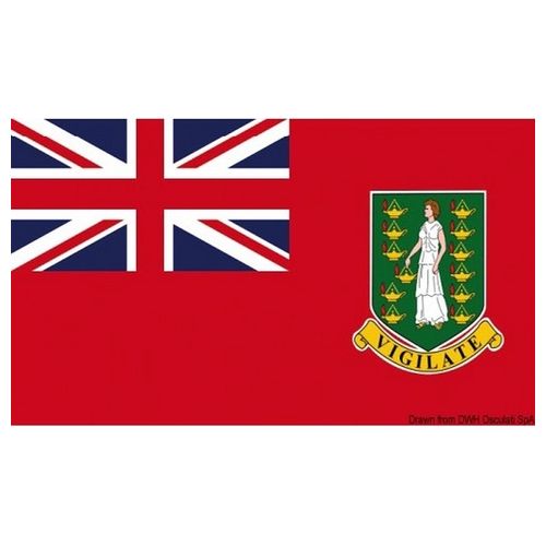 Bandiera Isole Vergini Britanniche mercantile 20x30 35.466.01