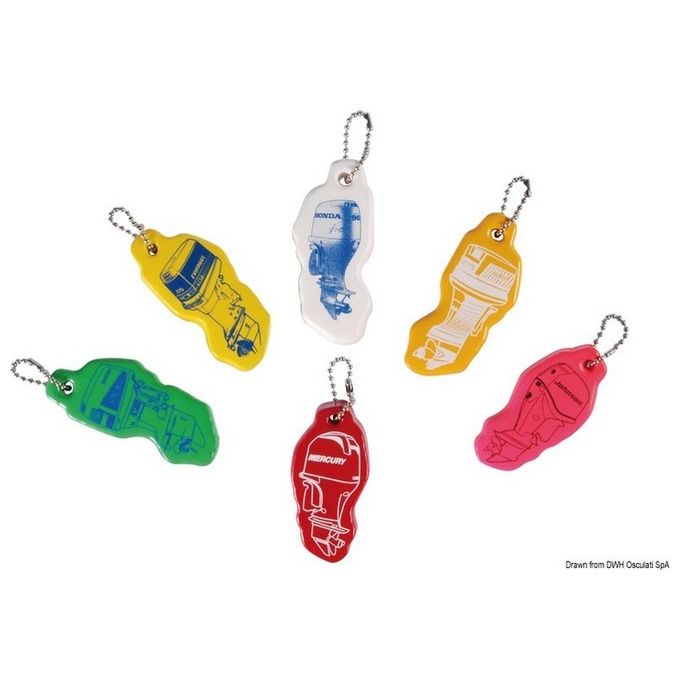 Portachiavi motori colori misti (confezione 10 Pz assortiti) 35.824.00
