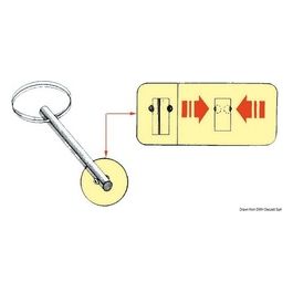 Spinotto autobloccante inox 6x76 mm 37.264.30