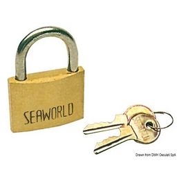 Lucchetto bronzo/inox mm 30 38.024.30