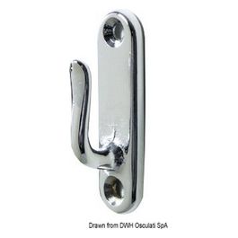 Gancetto inox 55 mm 38.102.10
