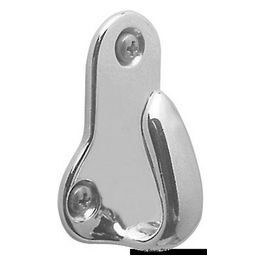 Gancetto ottone cromato 45x33 mm 38.102.20