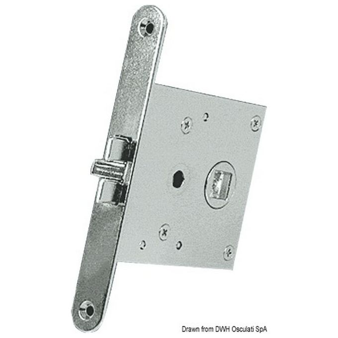 Serratura incasso ottone cromato 38.131.47