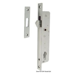 Serratura inox per porte scorrevoli 38.132.03