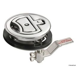 Alzapagliolo inox + serratura diametro 90 38.152.61