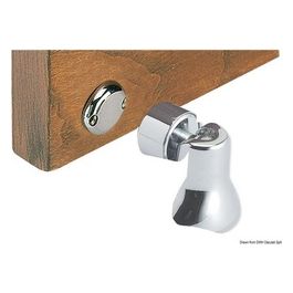 Fermaporte magnetico ottone cromato 38.155.00