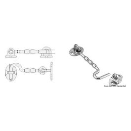 Gancio inox mm. 75 tipo USA 38.173.75