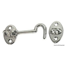 Gancio ottone cromato mm 100 38.174.10