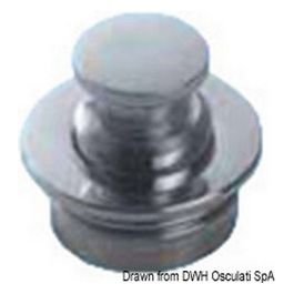 Pomello ottone cromato mm 23 38.181.22
