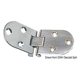 Cerniera a filo inox 84x30 mm 38.440.06
