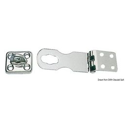 Ferma gavoni inox 64x29 mm 38.441.12