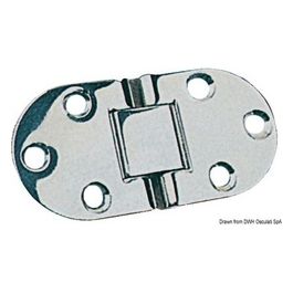 Cerniera a filo 76x38 mm 38.460.76