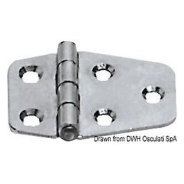 Cerniera inox 51x27 mm 38.491.30