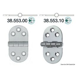 Cerniera inox 38.553.00