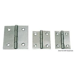 Cerniera inox mm 40x40 38.600.40