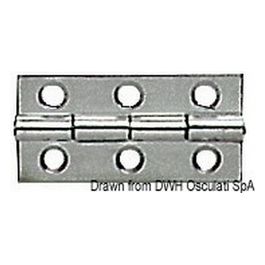 Cerniera inox mm 60x30 38.822.01