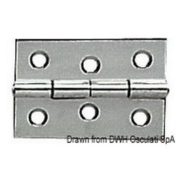 Cerniera inox mm 60x40 38.822.02