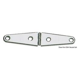 Cerniera inox stampata 145x32 38.823.12