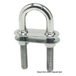 Cavallotto inox 120 x 9,5 mm 39.127.02