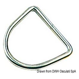 Mezzo anello inox 8x60 mm 39.599.80