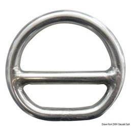 Mezzoanello barra inox 10x60 mm 39.602.04