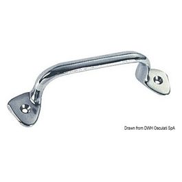 Maniglia di poppa 165x35x45 mm 40.103.00