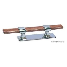 Bitta ottone cromato e legno mm 210 40.115.21
