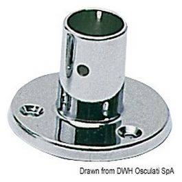 Supporto pulpito diritto 25 mm 41.012.01