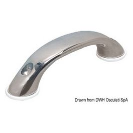 Maniglia inox mm 170 x 40 2 viti 41.105.01