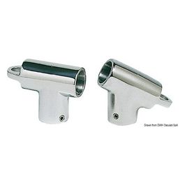 Raccordo T 60 gradi 22mm con occhio 41.107.00