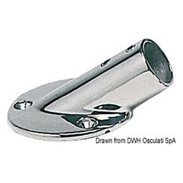Base inox pulpito 30 gradi 25 mm 41.112.01