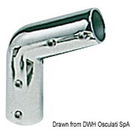 Angolare inox 110 gradi 22 mm 41.118.22