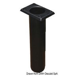 Portacanne polipropilene quadrato UV stabilizzato nero 230 mm 41.164.01