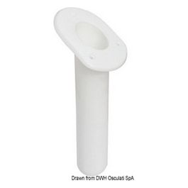 Portacanne polipropilene ovale UV stabilizzato bianco 240 mm 41.164.06