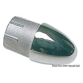 Terminale inox per tubo 22 mm 41.166.00