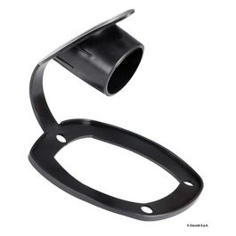 Chiusura PVC portacanna nero 41.168.03NE
