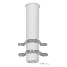 Portacanne parete bianco 41 mm 41.168.09