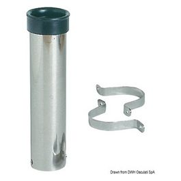 Portacanne inox 41 mm 41.168.12