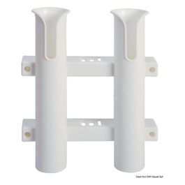Portacanne parete plastica 2 posti 41.170.93