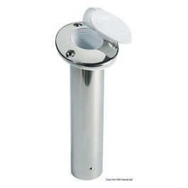 Portacanne incasso inox 90 gradi 41.211.50