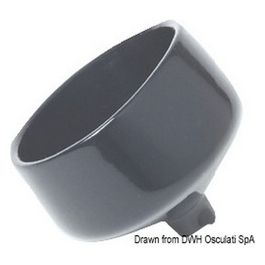 Scarico PVC per portacanne 41.211.58
