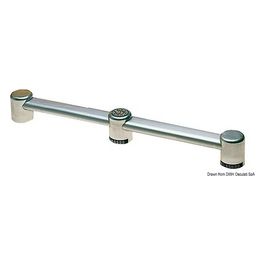 Centrale anodizzato per corrimano ovale 41.609.00