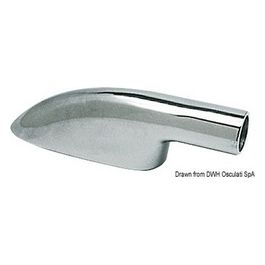 Terminale corrimano inox 22 mm 41.711.22